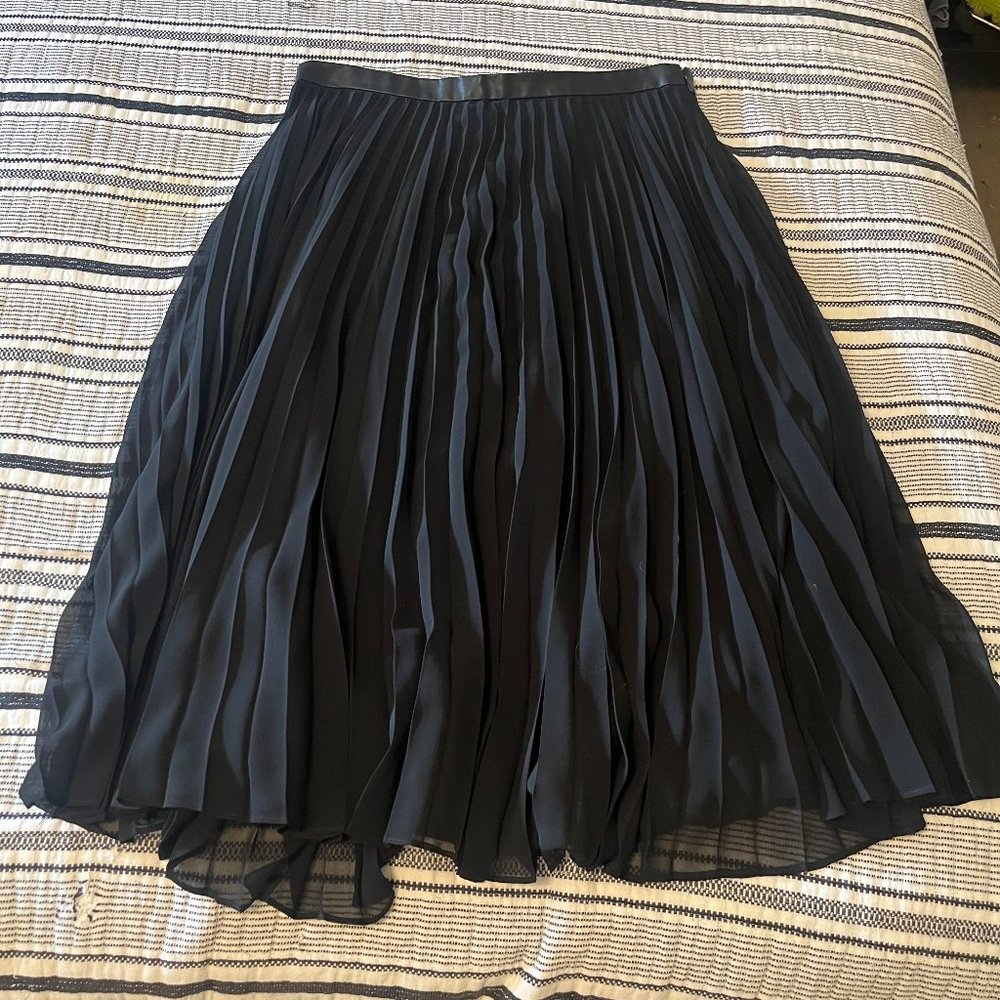 Banana Republic Pleated Midi Skirt